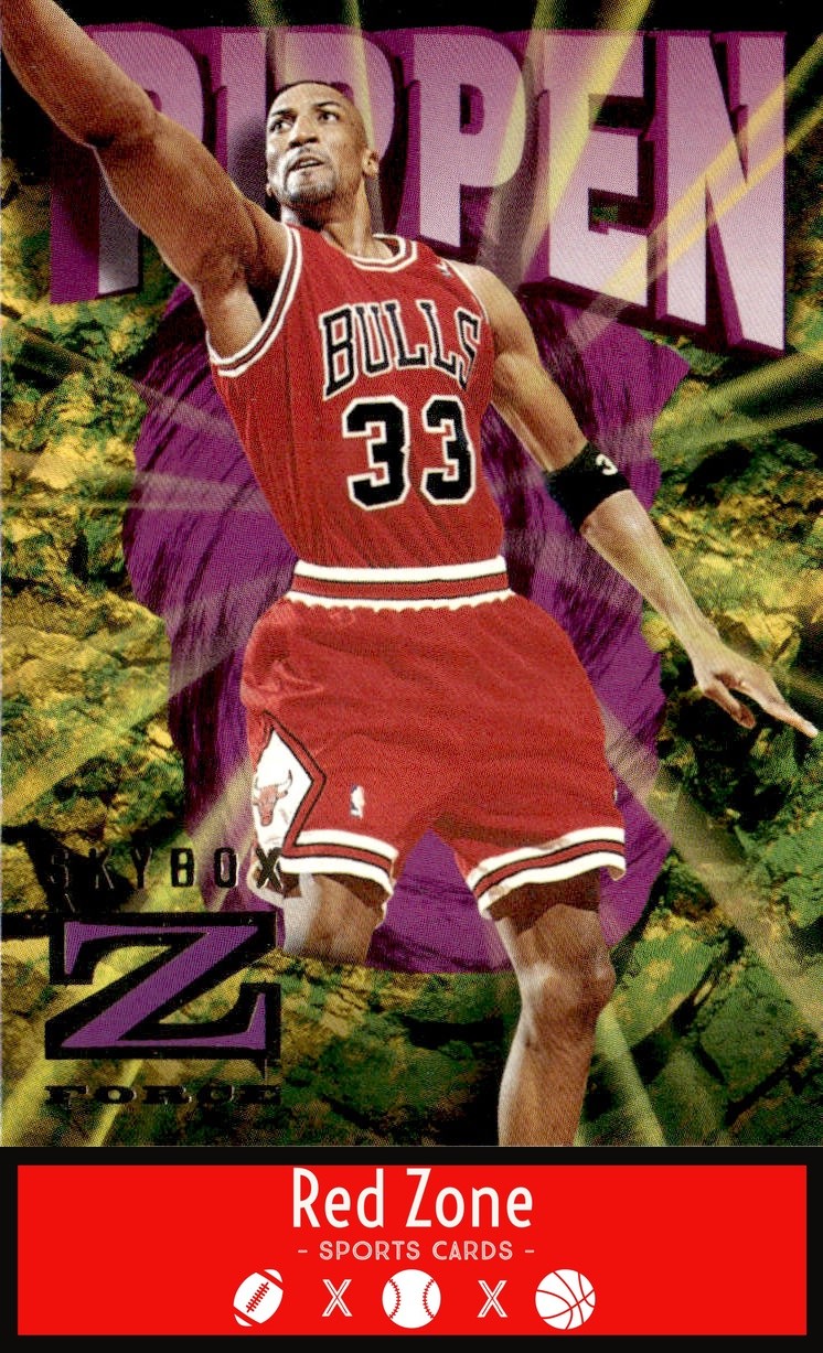 1996-97 SkyBox Z-Force - #13 Scottie Pippen NM. HOF!