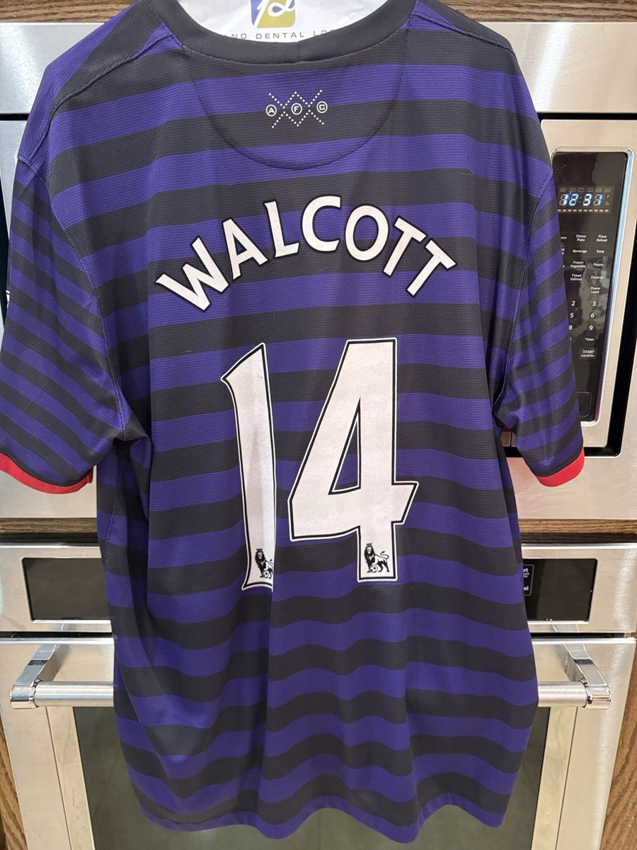 Rare Authentic Purple Arsenal Walcott Soccer Jersey | eBay