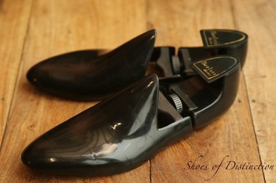 Berluti schwarze Kunststoff Schuhspanner Dehner Schuhe Größe Large UK 9 US 10...