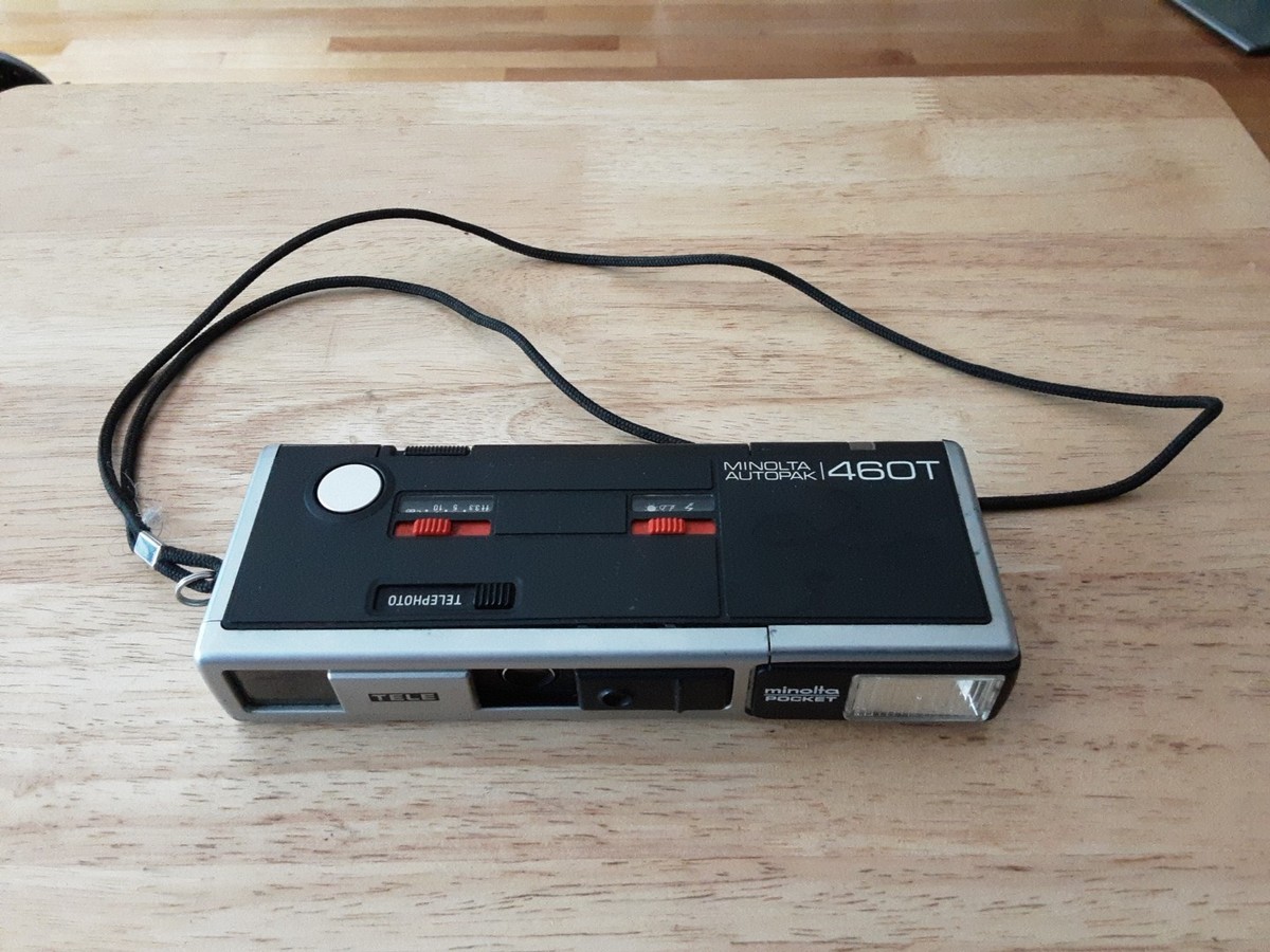 MINOLTA　ポケットカメラ Vintage MINOLTA Pocket Autopak 460T Pocket Size Film Camera