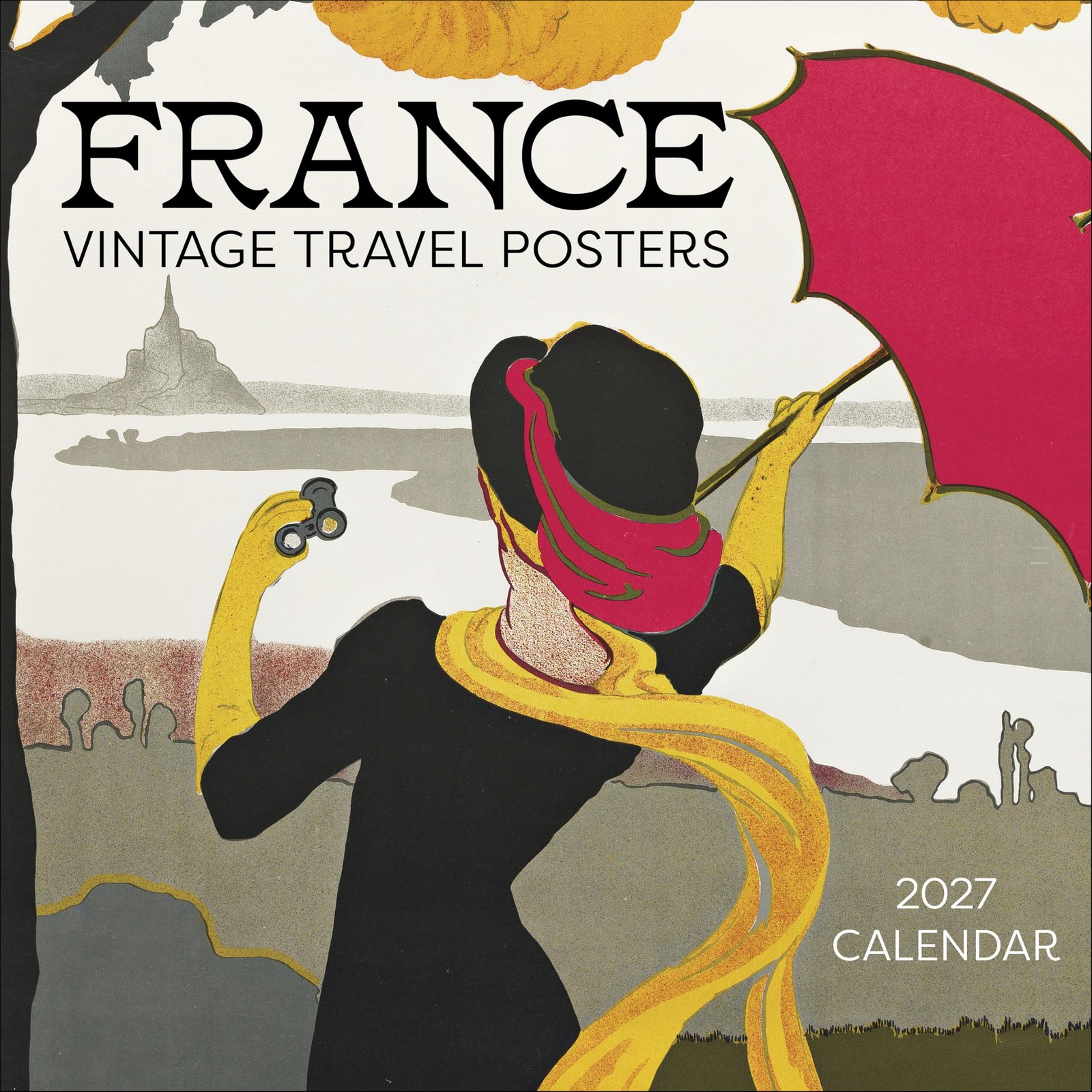 France, Vintage Travel Posters Calendar 2027 - Image 2