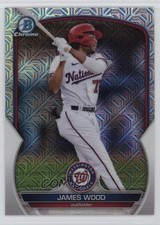 2023 Bowman Chrome Prospects Mega Box Mojo Refractor James Wood #BCP-129 1sq1