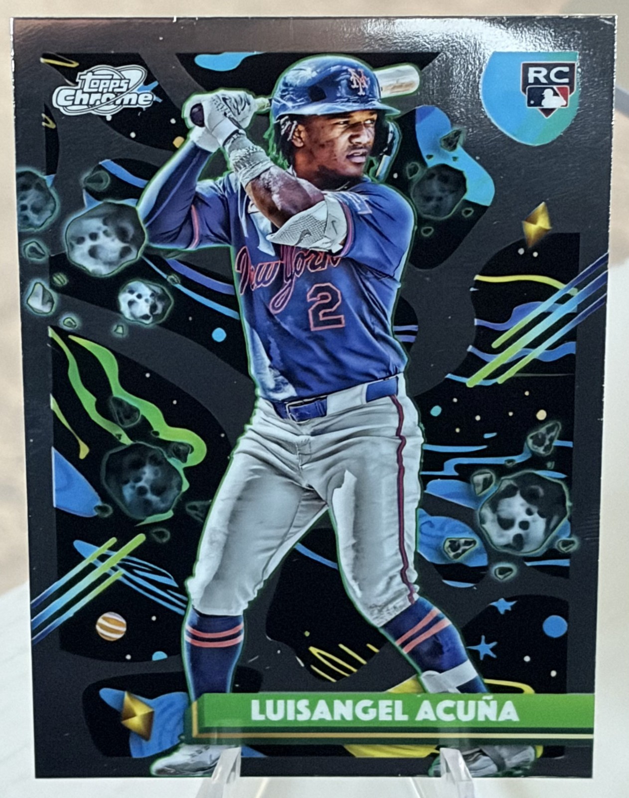 Luisangel Acuna 2025 Topps Cosmic Chrome Rookie #24