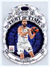 Sergio Rodriguez 2024-25 Panini Crown Royale EuroLeague Test of Time Purple /25