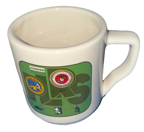 Vintage Hughes Aircraft Company Fullerton Kaffeebecher Raketensysteme PLRS selten - Bild 1 von 8