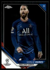Sergio Ramos 2021-22 Topps Chrome UEFA Champions League #71 Paris Saint-Germain