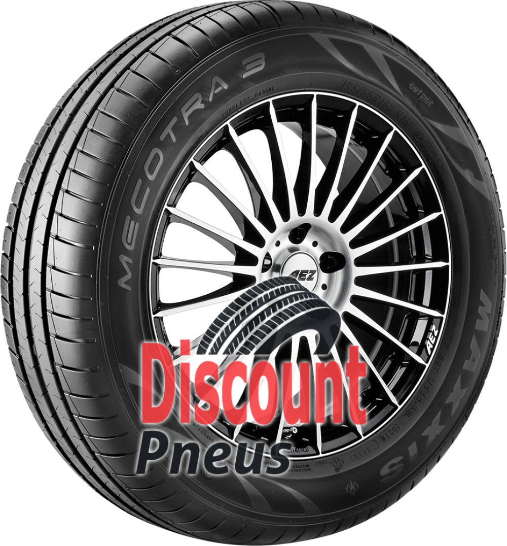Maxxis Mecotra 3 pneu 185/80 R14 91T à faible résistance pour économie de carburant