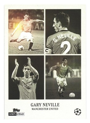 2025-26 Topps UCC Simplicidad Manchester United Gary Neville