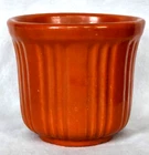 Garden City Pottery Vertically Ribbed Pot Bauer Era Art Deco Unmarked