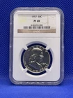 1957 U.S. Franklin Half Dollar NGC PF68