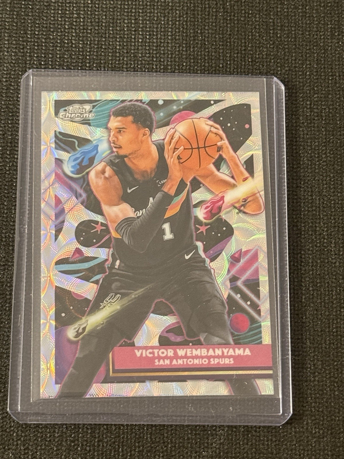 2025-26 Topps Cosmic Chrome - Victor Wembanyama #149 Nucleus Refractor