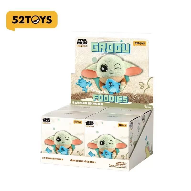 Whole Set 52Toys Grogu Full Belly Planet Series Blind Box Plush
