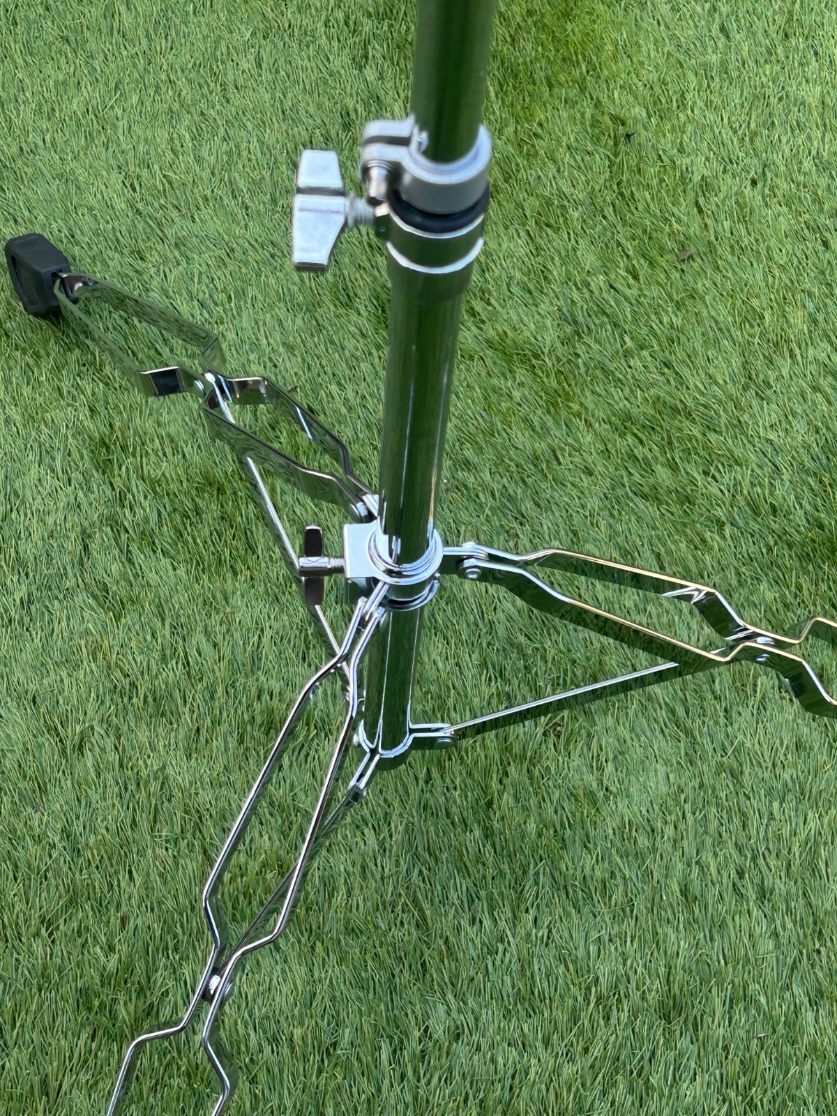 dRUM Double braced Boom Arm Cymbal Stand Chrome photo 9