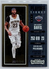 2017-18 Panini Contenders #82 Anthony Davis Playoff Ticket