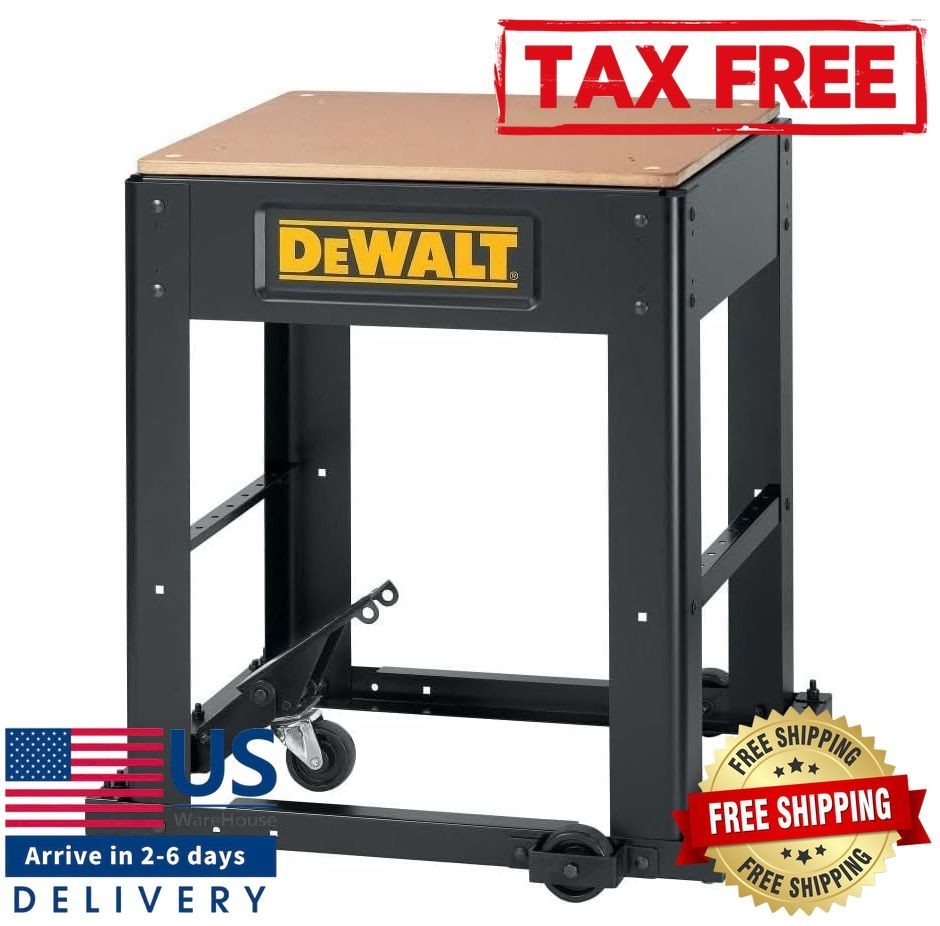DEWALT DW7350 Mobile Thickness Planer Stand with Integrated 