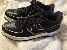 Nike Air Force 1 Low - Black Pink Barely Volt size 5Y Same As 6.5 in Women Size
