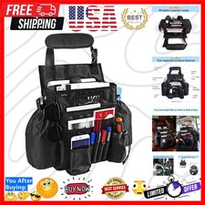 Car Front  Back Seat Organizer with Dedicated Tablet/Laptop Compartment, Pas...