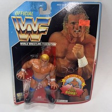 WWF Sid Vicious Justice Hasbro Wrestling Figure 1992 WWE Blue Card New READ