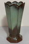 Vtg Frankoma Pottery 9" Vase #64 Prairie Green EXCEPTIONAL — photo 4