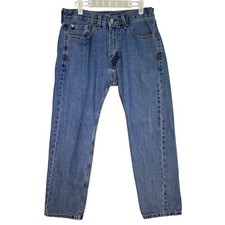 Levi's 505 Regular Fit Straight Leg Jeans W29 L32 — listing 6