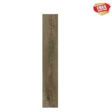 Waterproof Vinyl Peel and Stick Tiles 36x6 Inch Tan 10-Pack for Versatile Use