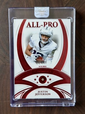 2025 Panini Flawless - Justin Jefferson All-Pro Gem #/10 Vikings