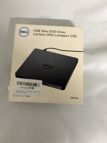 Dell DW316 External USB Slim DVD Drive