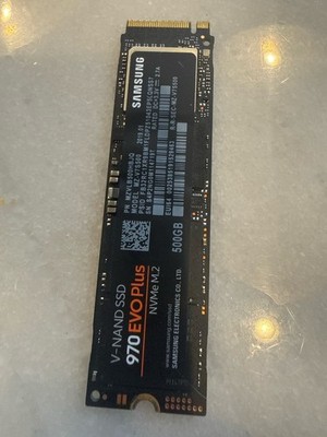 Samsung 970 EVO Plus 500GB NVMe M.2 V-NAND Internal SSD TESTED (MZ-V7S500)