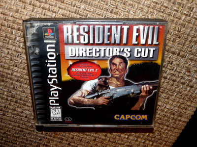 Resident Evil Director's Cut PS1 Black Label 2 Disc CIB READ Reg. Card nr.mint