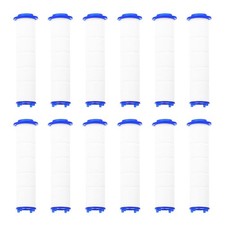 12Pcs Shower Head Filter 3.5 Inch PP Cotton Filter Cartridge Replacement
