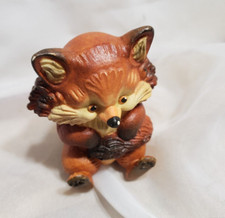 2.5" Little Figurine - Stamped MORGON INC. -ANRI -ITALY. Faux wood SUPER CUTE