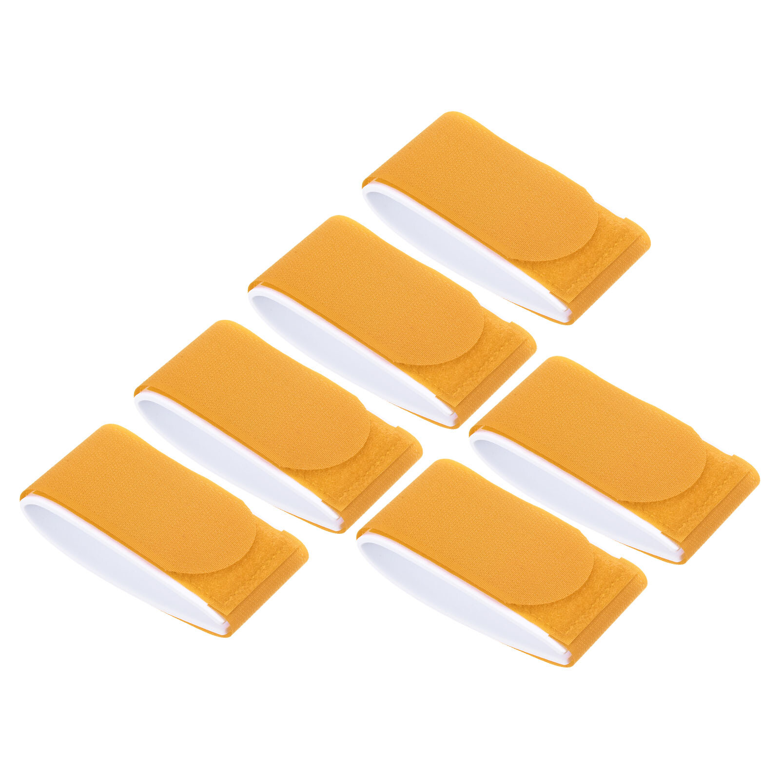 SALOMON Cinghia Porta Sci 45cmx5 5cm Confezione da 6 Cinghia per Scarponi da Snowboard Giallo