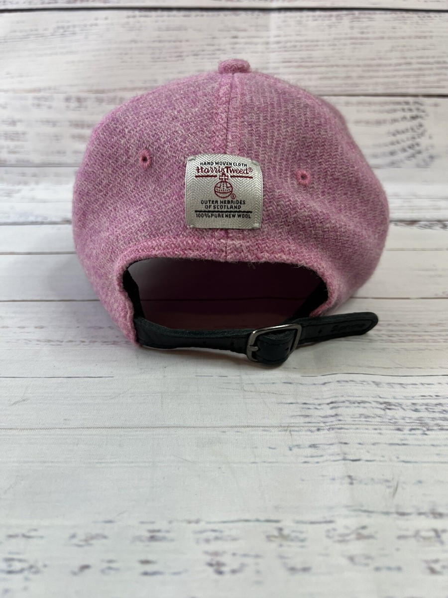Supreme New York Harris Tweed 6-Panel Pink 100% Wool USA | eBay