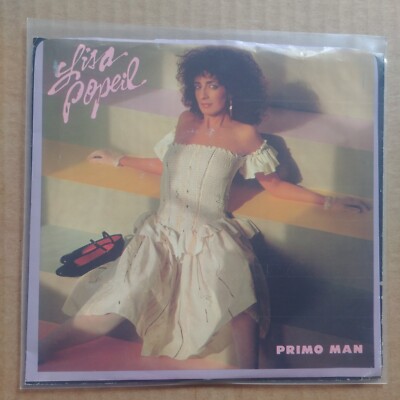 LISA POPEIL Primo Man/Don't Turn Me Off & On 45 7'' Vinyl Record PROMO