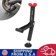 Rear Wheel Stand Portable Foldable Paddock Stand for Motorbike Red Universal