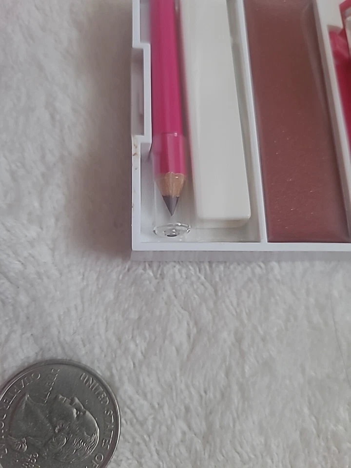 Kit Brillo Caja Color Model Co Con Lápiz Y Pincel Ciruela Nuevo Descatalogado Raro Foto 4 de 4