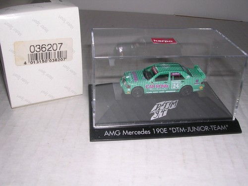 HERPA #36207 Mercedes 190E DTM Junior Team #24 Racing Coupe "Verde" H.O. 1/87 | Zustand: New