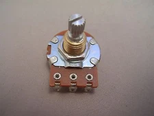 BOURNS B250K FULL SIZE POT LINEAR TAPER- KNURLED SPLIT SHAFT - FAST USA SHIPPING