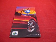 Cruis'n USA Nintendo 64 N64 Instruction Manual Booklet ONLY