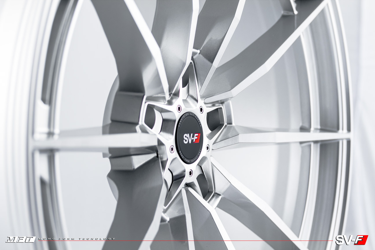 SAVINI 22" SVF-01 SILVER CONCAVE WHEEL RIMS FITS BENTLEY CONTINENTAL GT
