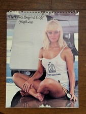 ORIGINAL Marathon "The Pilots Bosom Buddy" POSTER Mari-Lene Advertising Girl