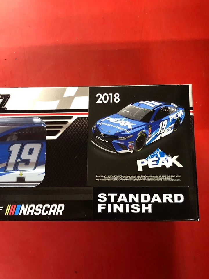DANIEL SUAREZ 1:24 DIECAST #19 PEAK 2018 CAMRY 1 OF 517 MADE C191823PHDZ - Image 3 of 4