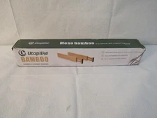 Utoplike Bamboo Drawer Divider Pack of 4 Adjustable