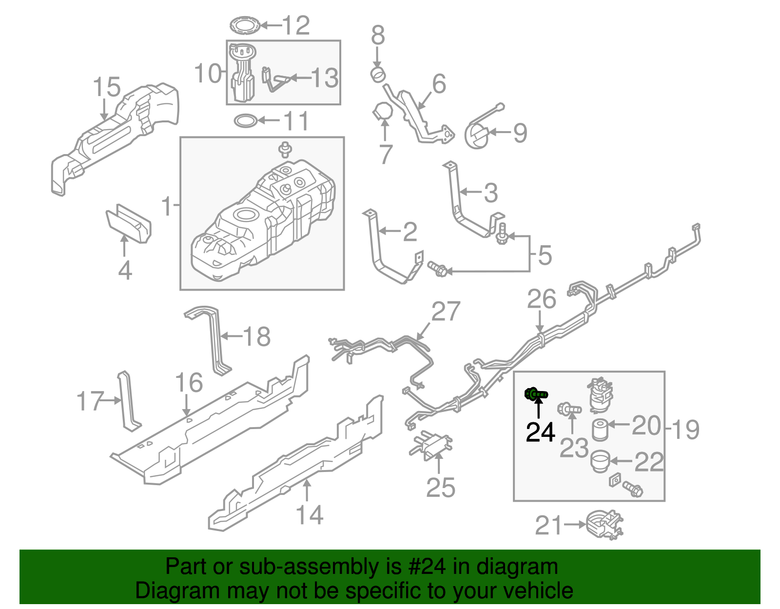 Genuine Ford Fuel Temp Sensor BC3Z9T321B eBay