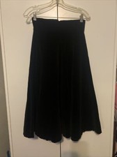 Vintage Velvet Full Skirt