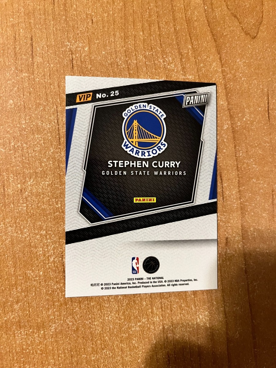 2023 Panini National VIP - Stephen Curry - #25 Gold Pack