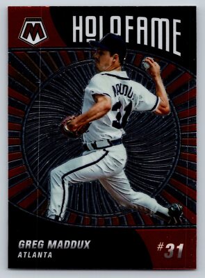 2022 Panini Mosaic #HF-1 Greg Maddux Holofame Braves | eBay