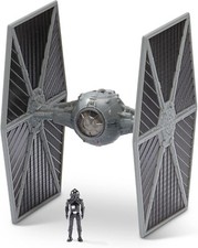 Star Wars Micro Galaxy Squadron Tie Fighter with Pilot  0010 Jazwares