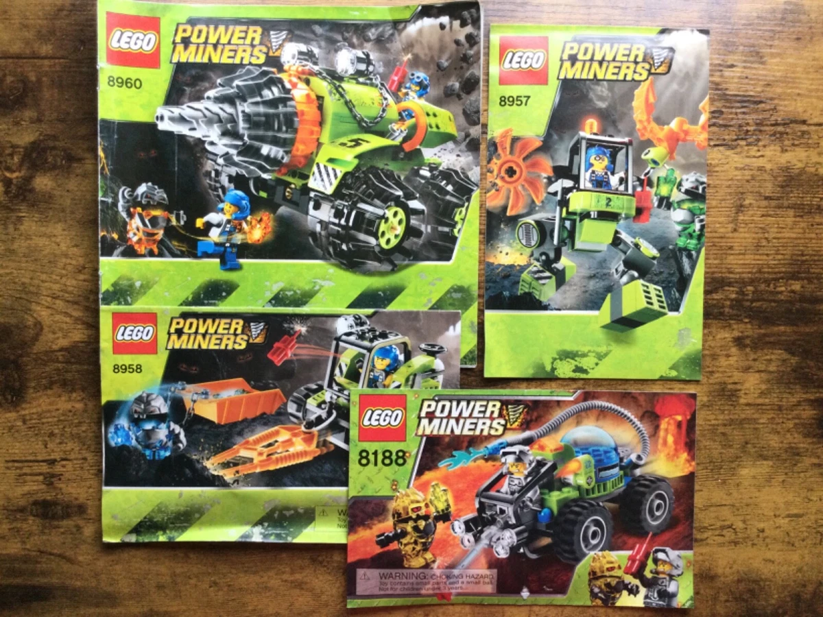 Lego power cheap miners 8960