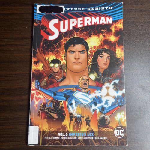 Superman Vol. 6: Imperius Lex Rebirth Paperback P. Tomasi - Afbeelding 1 van 2